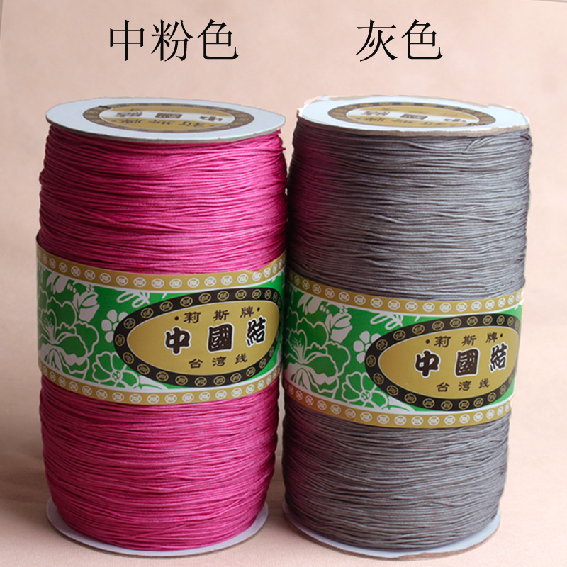 Lisi brand No. 72 jade thread 0.81.2mm large roll jewelry thread A thread diy bracelet necklace common thread wholesale pic 23