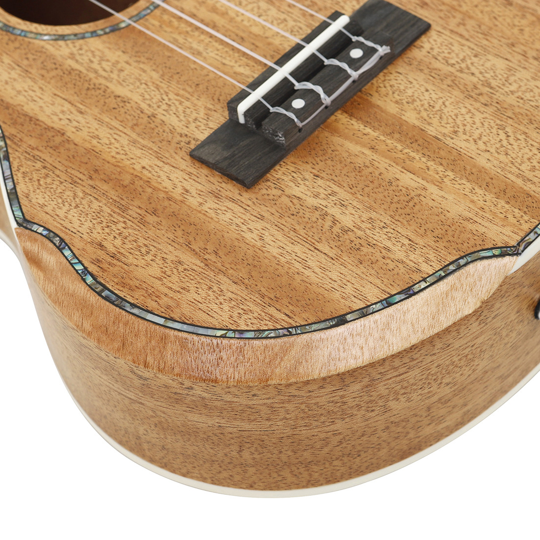 IRIN26寸尤克里里全桃花芯木单板乌克丽丽护臂款儿童初学小吉他详情18