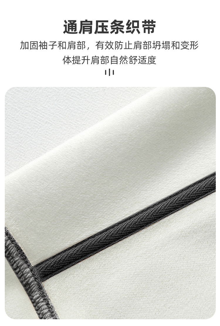 银狐绒加厚卫衣男士2022新款运动加绒长袖圆领宽松情侣秋冬卫衣潮详情5