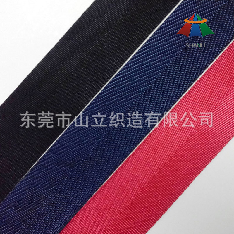 Shanli Webbing produces nylon herniquet plain weave webbing and nylon polyester webbing, with specifications ranging from 5mm to 12cm pic 11