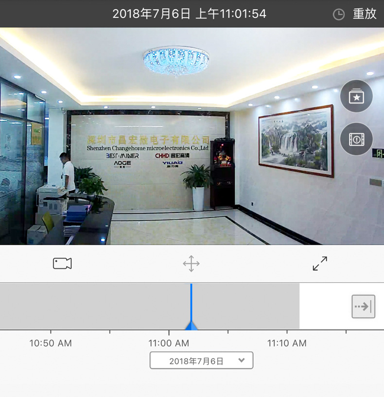 摄像头家用wifi监控器高清夜视ip camera跨境代发远程监控摄像头详情11
