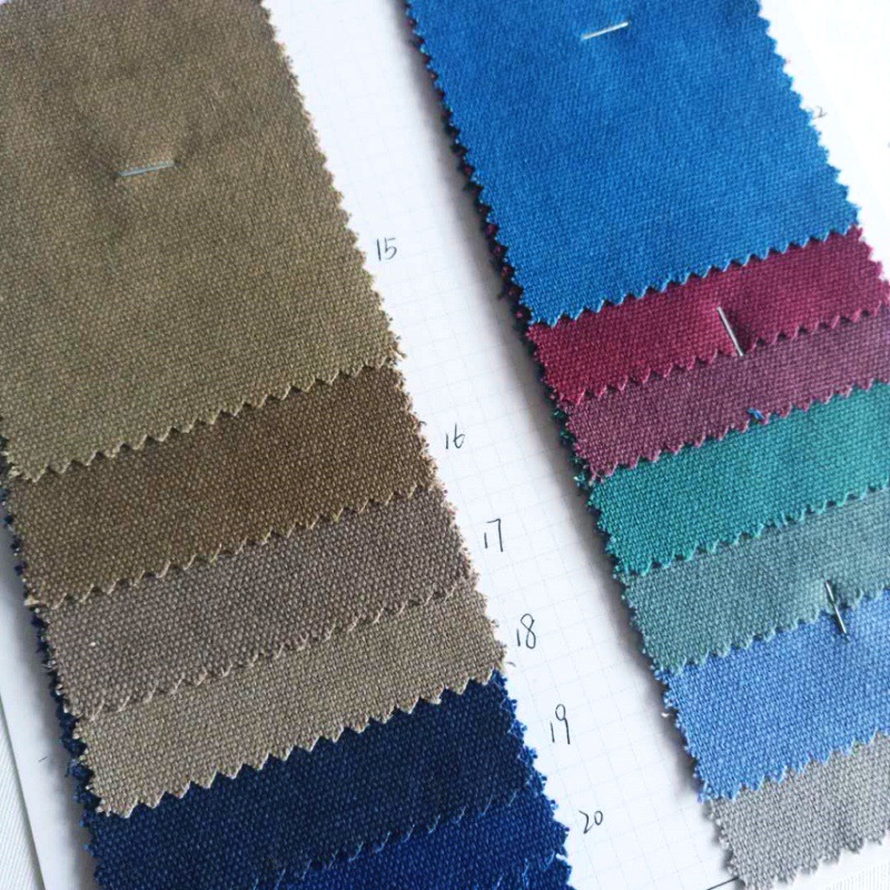 In-stock polyester-cotton pocket fabric with tc lining of 96*72 and dyed woven cotton blended fabric pic 5