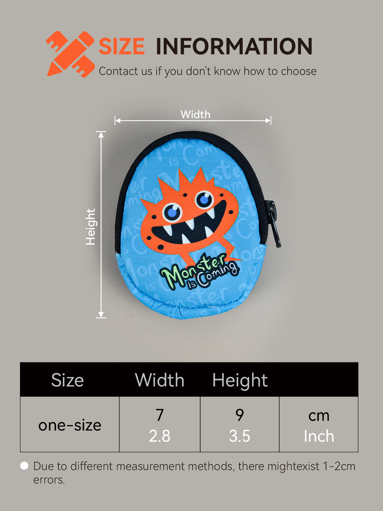 跨境新款万圣节礼物恶搞迷你怪兽款宠物垃圾袋分配器拾便袋收纳包详情4