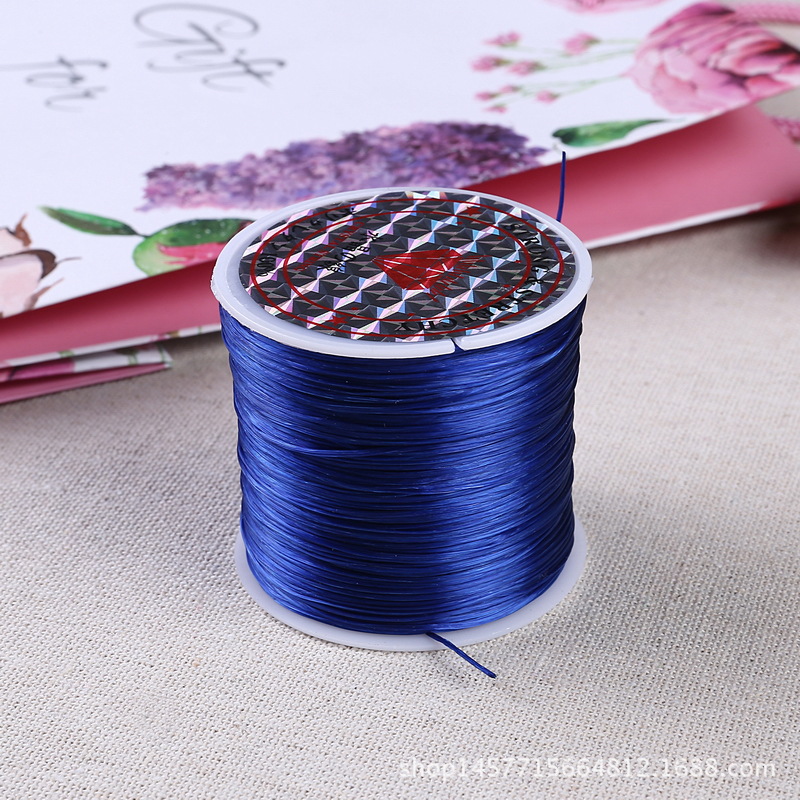 扁形水晶线佛珠弹力线松紧线diy手工编织手链串珠线绳子详情25