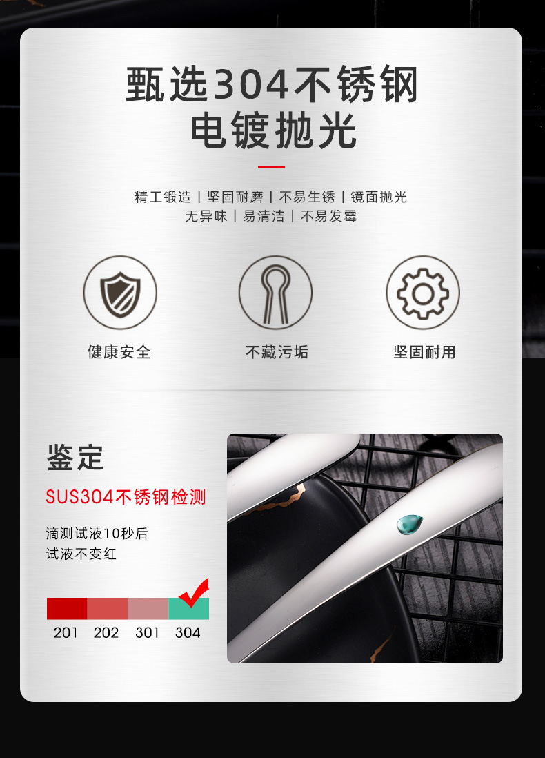 304不锈钢圆勺子吃饭加厚创意蛋糕甜品食堂餐厅汤勺调羹详情4