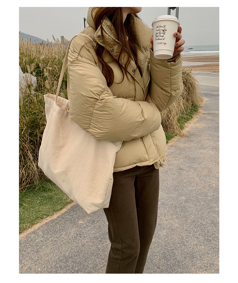 TG90% White duck down thickened down jacket for Women 2021 Winter New stand-up Collar Coat 15580(same style as 13519) pic 31