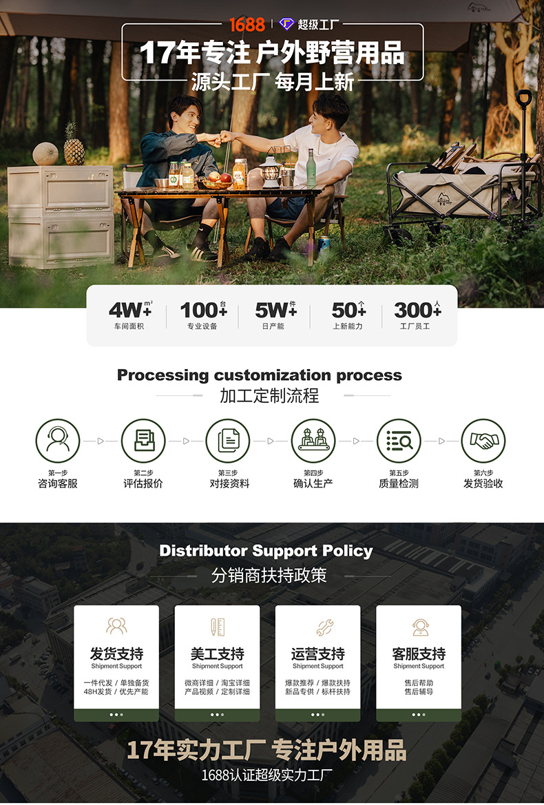 户外折叠椅子便携式露营野餐折叠椅户外桌椅套装月亮椅小马扎批发详情11