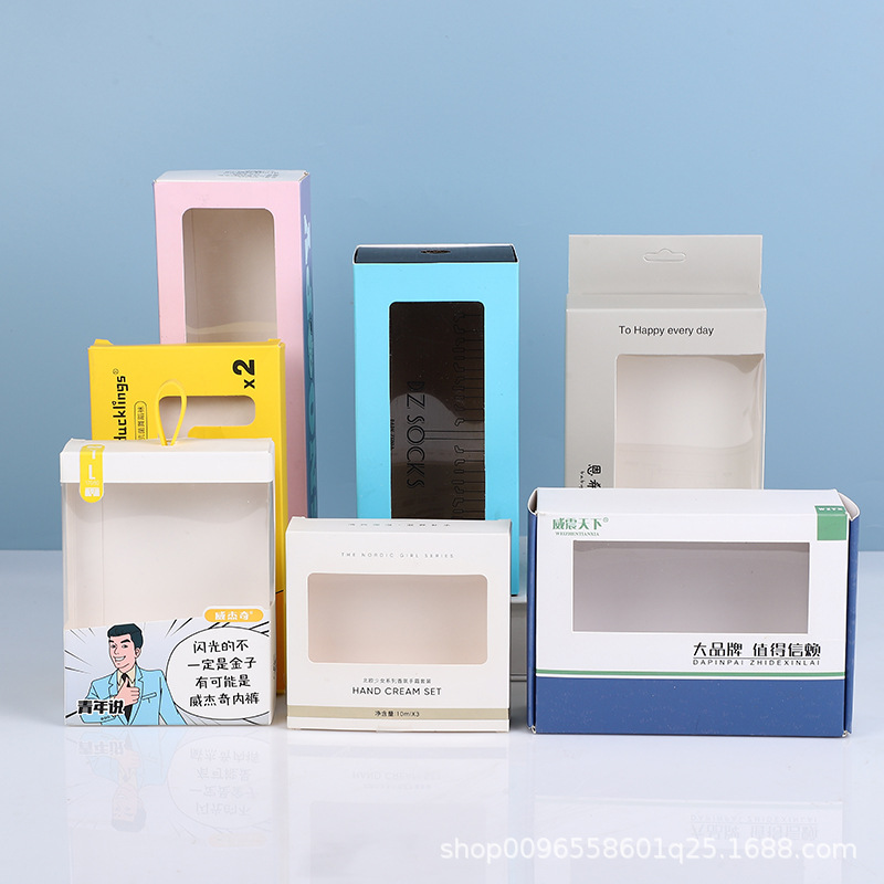 Wholesale of small white boxes in stock, thickened white folding white cardboard boxes, cosmetic packaging boxes, color boxes, long and small quantities pic 25