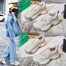 2024夏季新款女士真皮包头罗马凉鞋女休闲厚底猪笼鞋时尚编织女鞋详情52