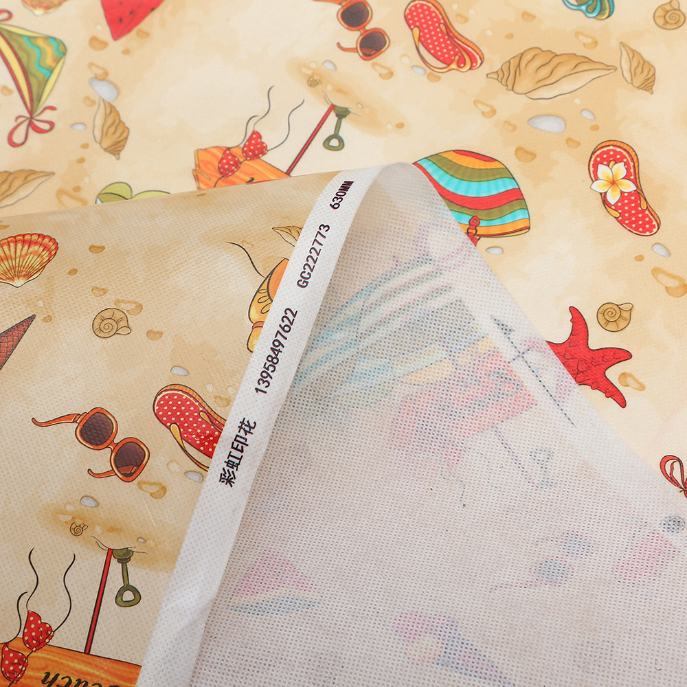 Laminated printed non-woven fabric, PP polypropylene non-woven fabric, spunbond non-woven fabric material, wholesale of home textile fabrics pic 4