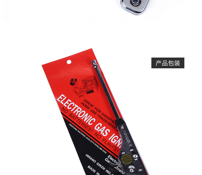 Cross-border supply of 37CM metal igniters, kitchen gas stove igniters, outdoor barbecue and camping extended lighters pic 22