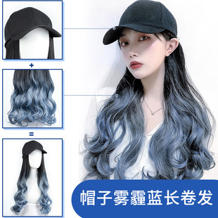 Wig wig, real human hair, natural and cute collarbone hair, Bob hairstyle, medium and long hair, wig head cover manufacturer wholesale pic 11