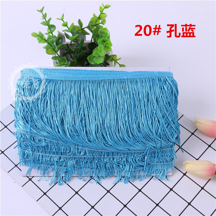 DIY stage costume accessories: Latin dance lace, tassel lace, polyester ribbon, 15CM, factory direct sales, 1 webbing pic 66