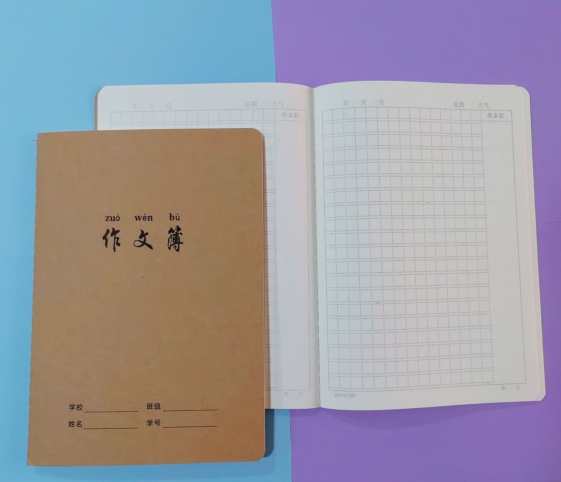 16K vehicle line subject classification notebook, B5 notebook, vehicle line notebook, Chinese, Mathematics, English, kraft paper cover notebook pic 28