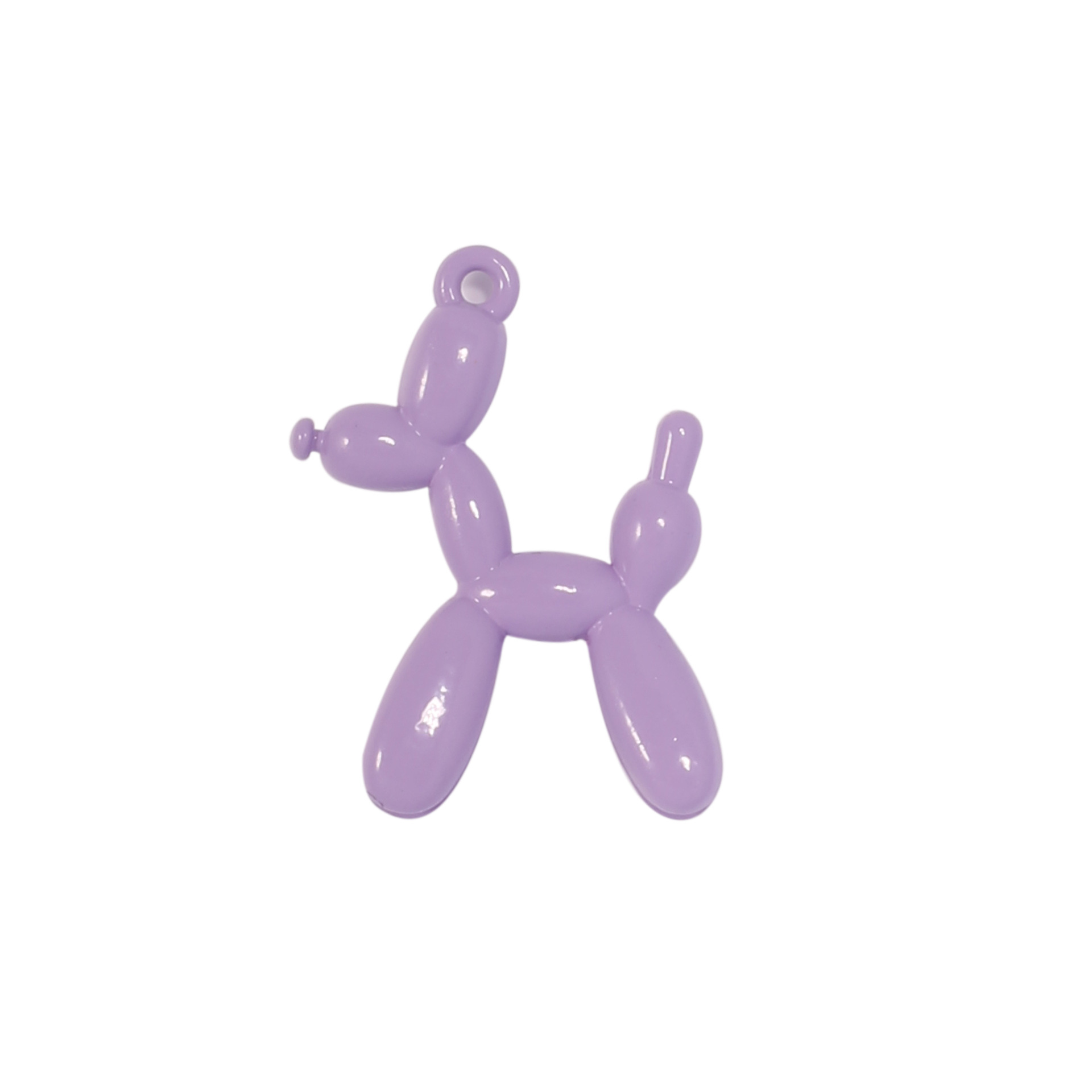 Cross-border exclusive split balloon dog zinc alloy glossy paint pendant, pendant, bracelet, necklace DIY jewelry accessories pic 7