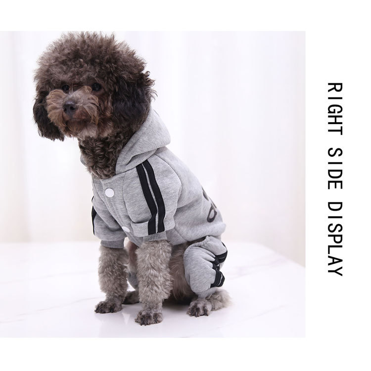 A variety of dog clothes, four-legged hoodies, button-down pet clothes, pet supplies, and cat clothes, new autumn and winter styles pic 7