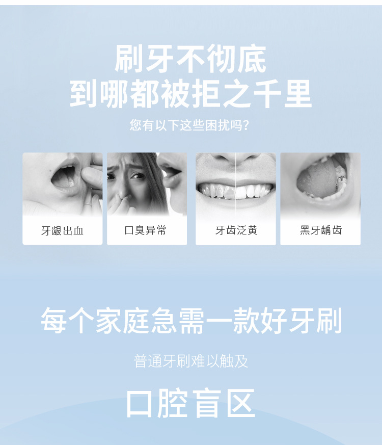 日本ito牙刷手动软毛高密度细微清洁宽头刷毛情侣男女家庭装批发详情4