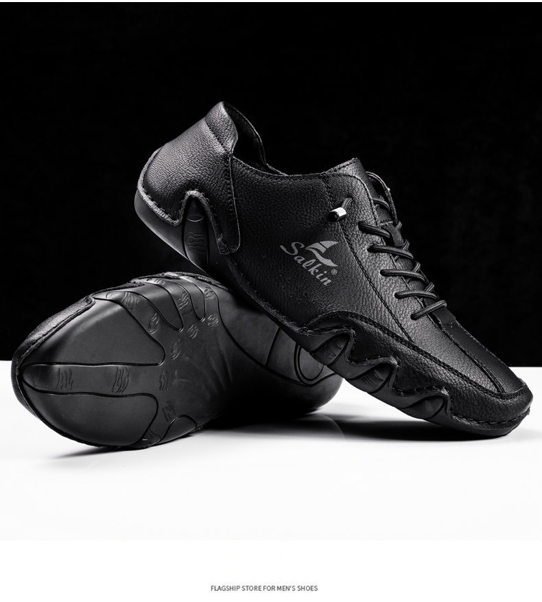 跨境爆款帆船鞋男鞋低帮男士休闲鞋子马丁鞋男八爪鱼男鞋大码鞋子详情12