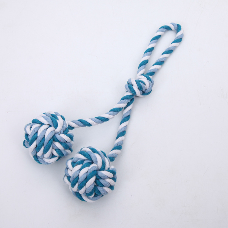 Dog supplies, durable teething pet toys, golden Retriever Teddy, puppy toys, small dog toys, balls, cotton ropes, pet supplies pic 8