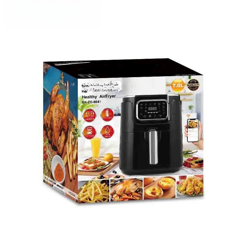 空气炸锅跨境110V电炸锅7L大容量家用全自动触屏电炸锅 AIRFRYE详情4