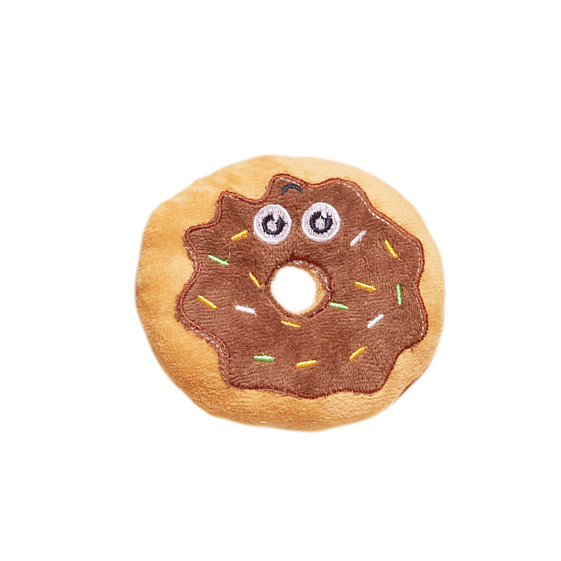 Cross-border dog toys, chewable teething doughnuts, vocal dolls, plush wholesale, hot-selling pet supplies on Amazon pic 24