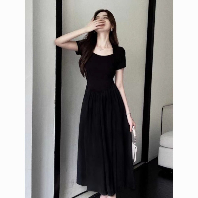 炸街牛仔套装潮女夏季新款短款背心+高腰宽松阔腿拖地女式牛仔裤详情9