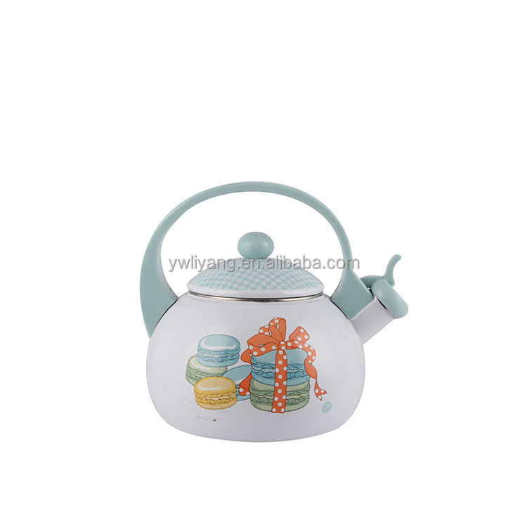 2.2L enamel kettle, high-quality kettle, Mingyin kettle wholesale, universal for induction cookers and gas stoves pic 3