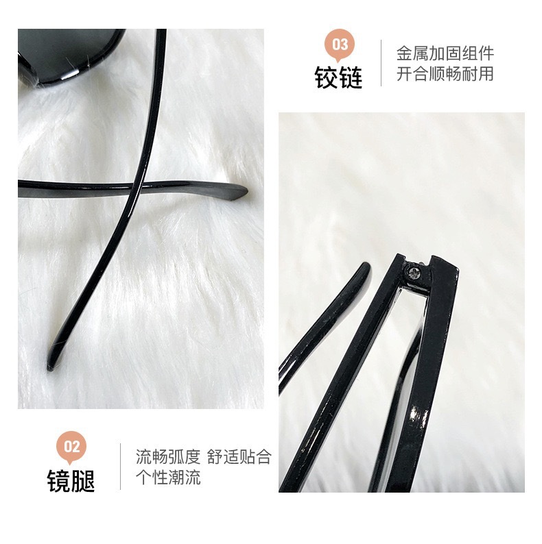 2024新款防紫外线太阳镜男女墨镜 ins小红书网红韩版时尚复古眼镜详情6