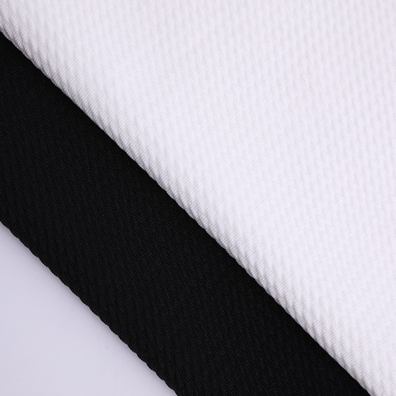 Knitted jacquard fabric, corn kernel full polyester four-sided elastic hair band, toy clothing fabric, twill bubble fabric pic 2