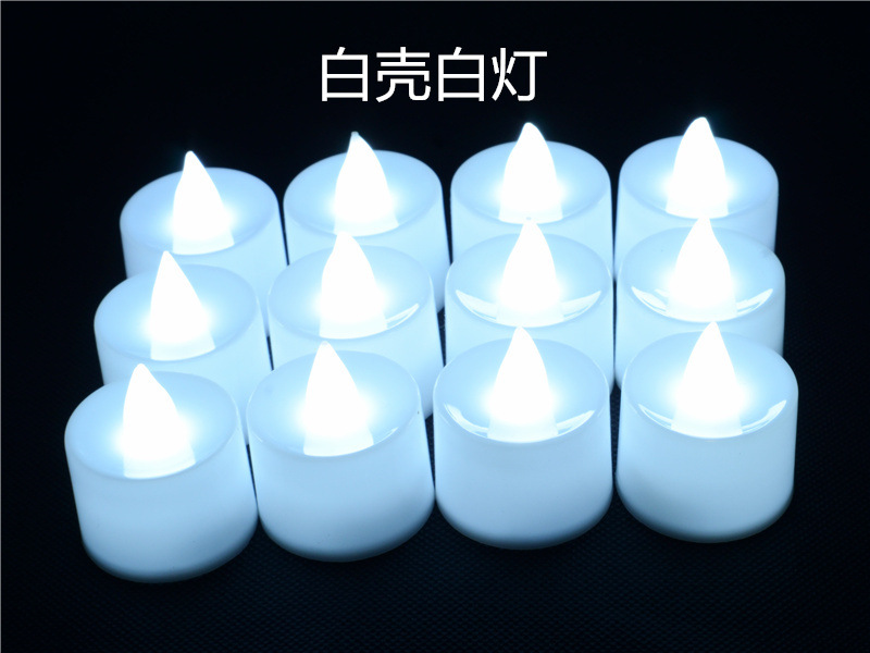 Electronic candles, wedding, birthday, confession candles, atmosphere decoration props, led simulation electronic candle lamps pic 8