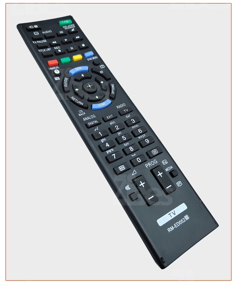 New ABS silicone key RM-ED052/050 for SONY TV infrared remote control pic 7