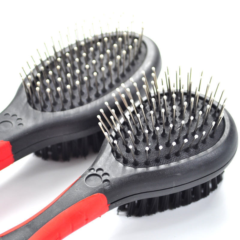 Double-sided pet comb, dog needle comb, grooming comb, knot comb, hair removal, bathing comb, dog supplies pic 8