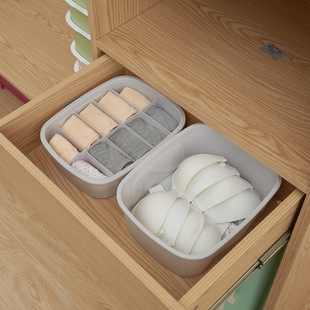 Elliptical dry and wet classified trash can, Japanese-style double-layer large covered wastebasket, press-type kitchen and bathroom trash can pic 4