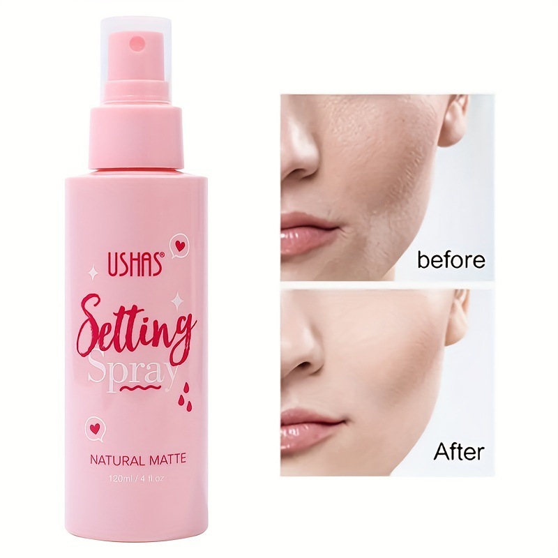 USHAS cross-border in-stock setting spray is waterproof, sweat-proof, long-lasting without smudging, moisturizing, oil-controlling and hydrating setting water pic 6