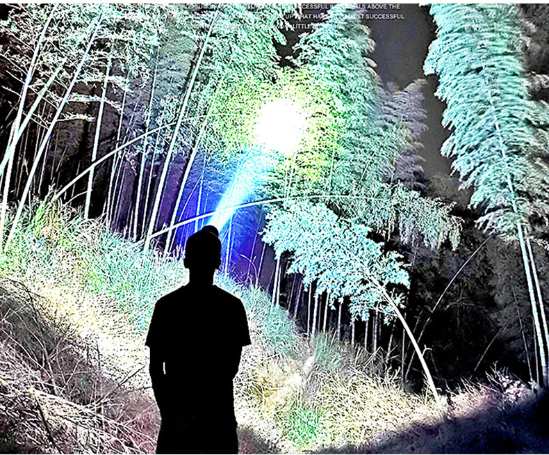 Wholesale of cross-border USB sensor head-mounted t6 high-intensity charging headlamp with led zoom for outdoor mountain climbing and night fishing pic 17