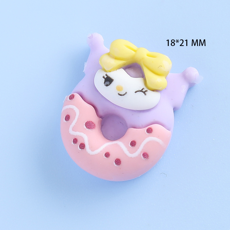 Resin accessories, donuts, diy phone cases, water cups, toys, patches, car storage boxes, shoes, clothing and headwear materials pic 5