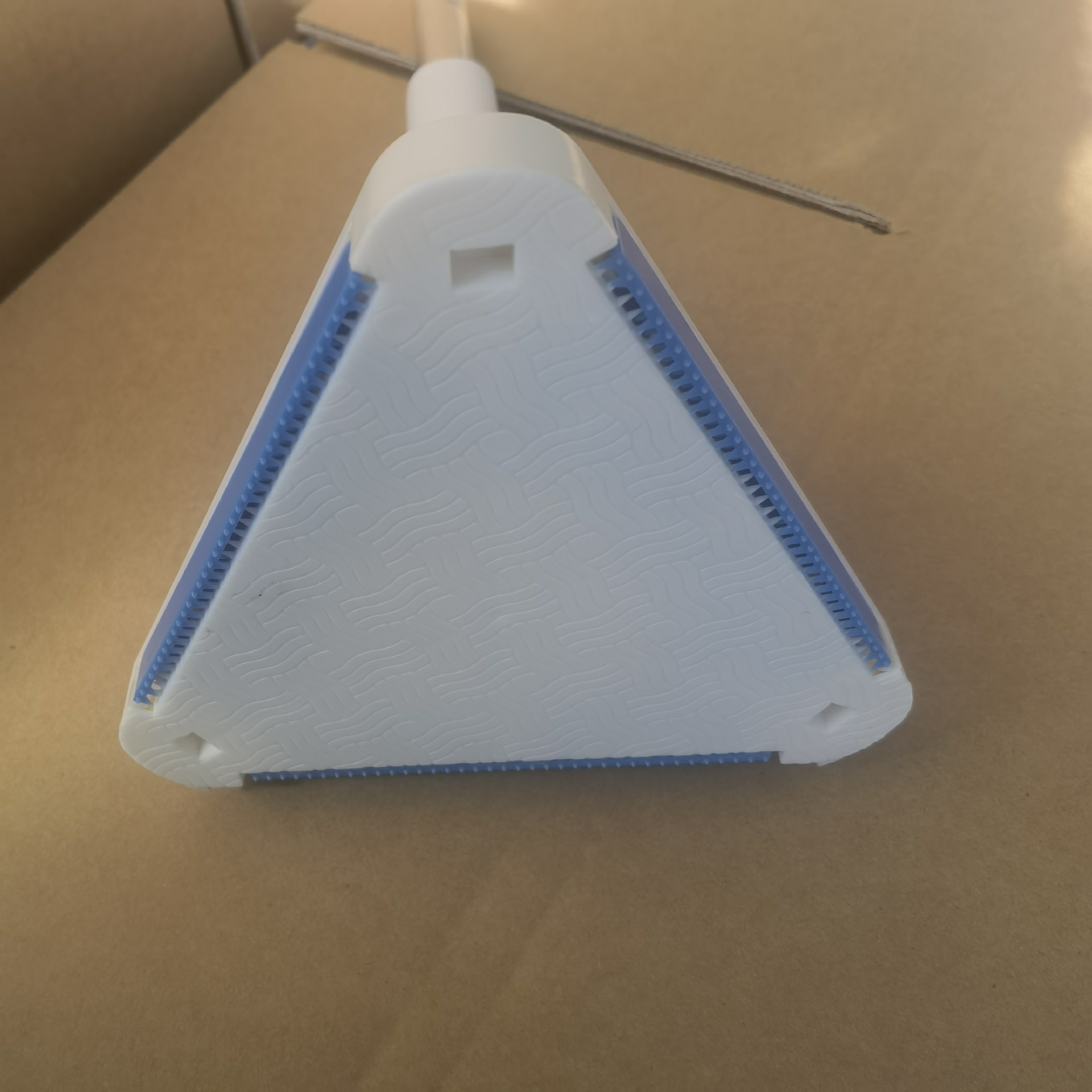 三角洗脸巾夹拖把加长杆自动夹纸家用万能型静电除尘洗脸巾专用详情8