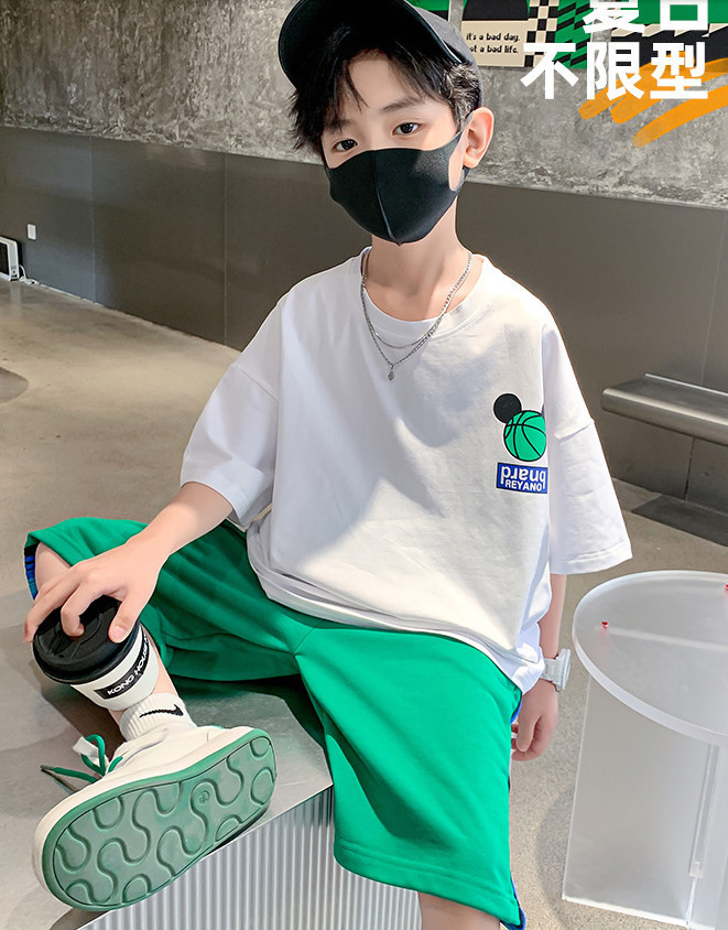 儿童装男童短袖T恤夏装2022年新款夏季男孩中大童夏款纯棉上衣潮t详情9