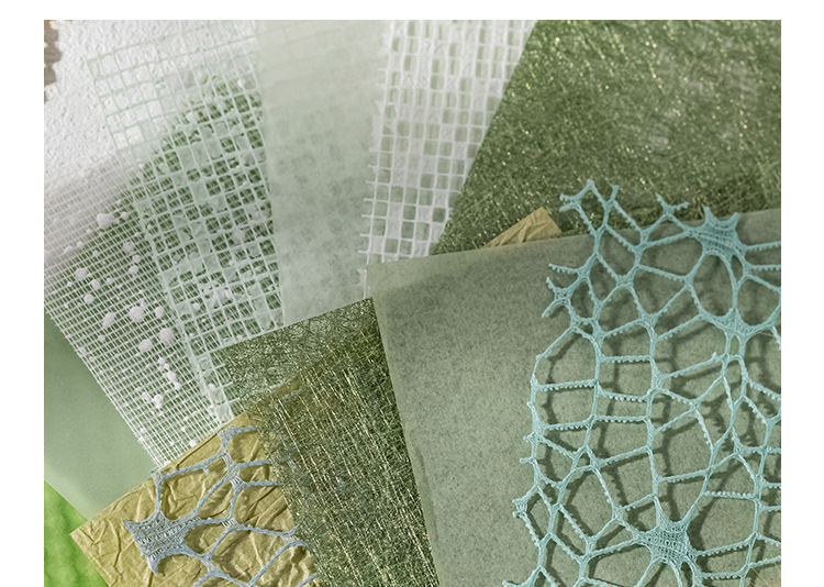 语闲特种纸素材包 雅典风象系列 复古文艺手帐痛包背景装饰打底纸详情7