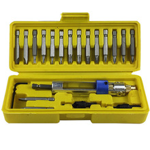 Heavy-duty high-pressure auto repair manual grease gun, zinc alloy labor-saving grease gun, single-rod pressure rod type 500CC oil injection gun pic 16