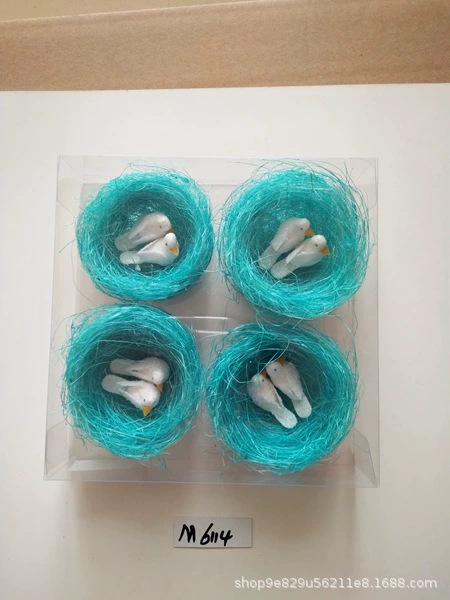 仿真小动物模型可爱小鸟麻雀玩具微景观静态场景摆件迷你详情13