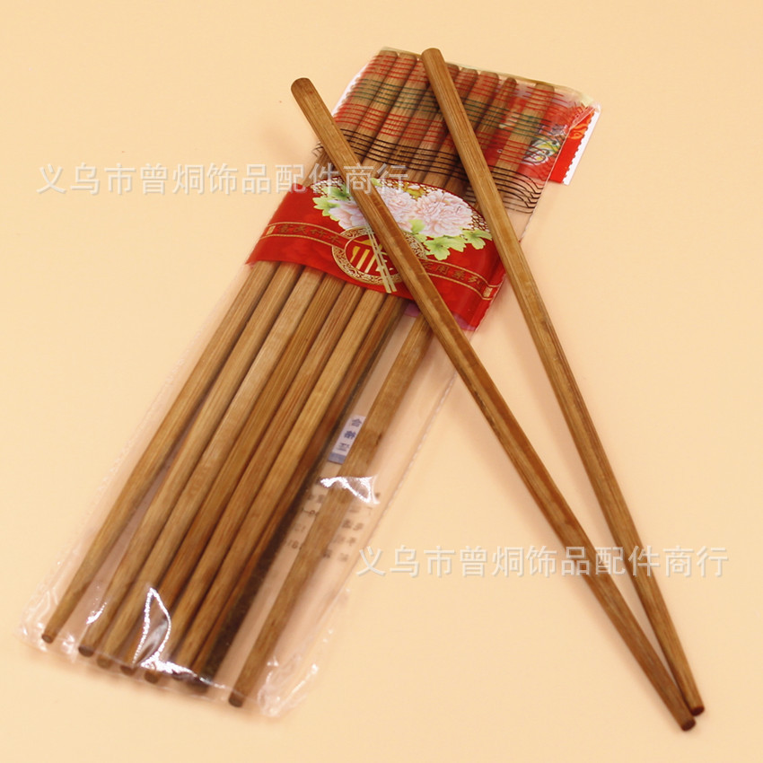 Bamboo solid bamboo chopsticks, healthy and hygienic. 5-pair set of chopsticks. Wholesale of small commodities for one or two yuan in Yiwu pic 9