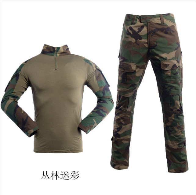 Factory direct supply of the same style of outdoor American-style camouflage military training tactical training special forces frog skin and frog suit as the War Wolf pic 11