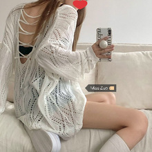 New Spring/Summer 2025 round-neck knitted sweater for women, Korean style, versatile, dopamine, youthful and gentle style, cardigan for women pic 21