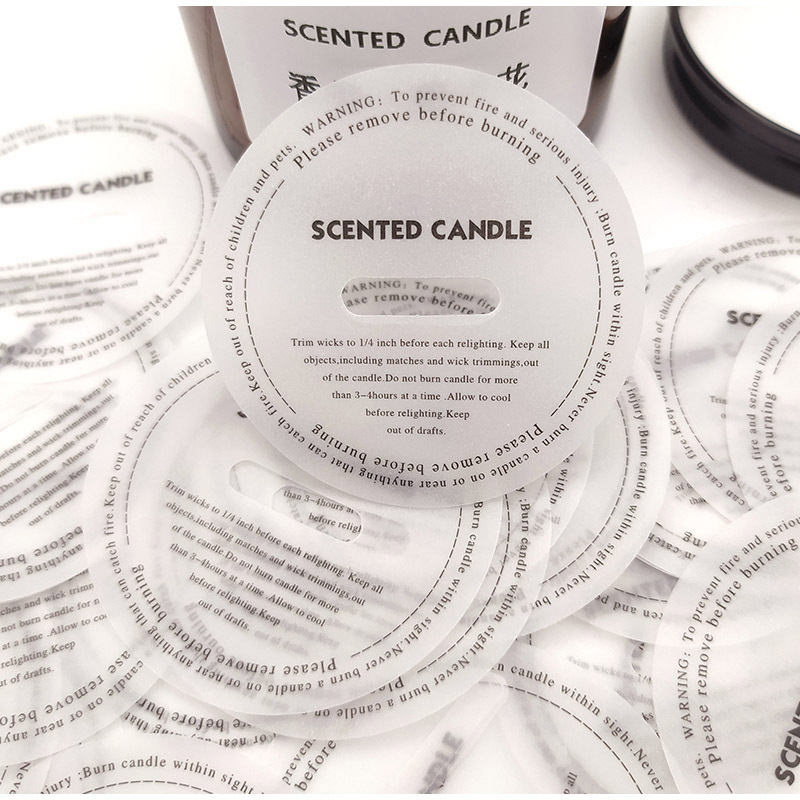 Scented candle, round dust-proof sulfate paper, coated white card paper, diy handmade wax cup protective paper, 4.5-7cm pic 9