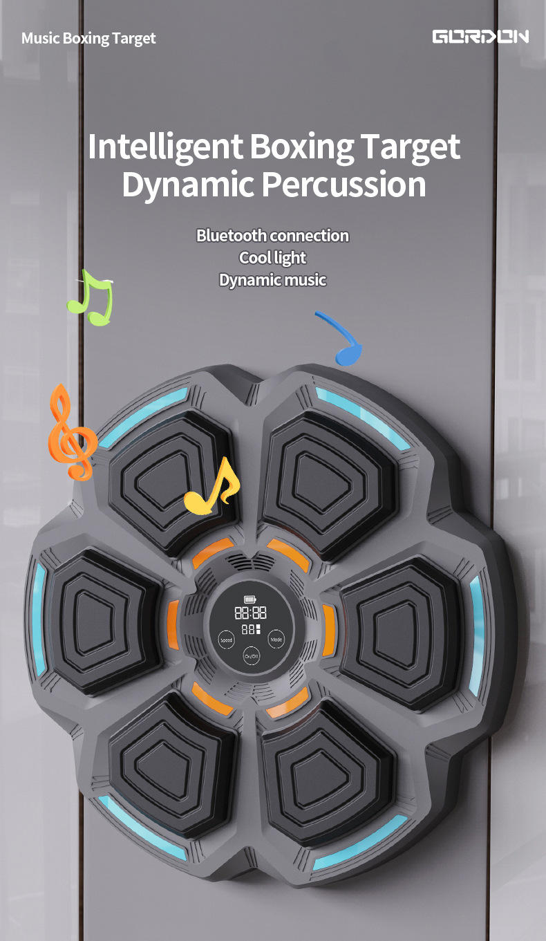 JOY  JUMP 智能蓝牙音乐拳击靶家用儿童拳击训练器材沙袋护具多功能训练机 拳击用品详情2