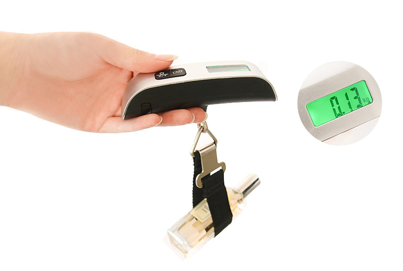 Comai Precision Express hand-held scale, hand-pulled scale, portable hanging scale, household high-precision hook scale, cross-border popular luggage scale, hanging scale pic 11