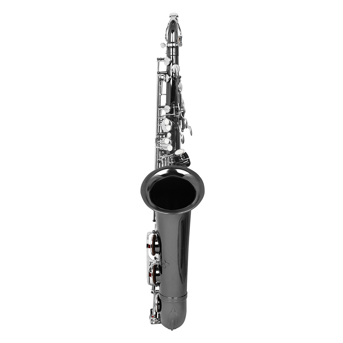 LADE镀黑镍次中音萨克斯降B调黄铜萨克斯管初学演奏西洋管乐器SAX详情7