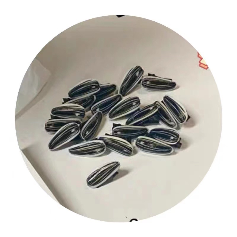 Creative and realistic sunflower seed hair clips, cute and quirky hair clips for girls, funny hair accessories, mini bangs clips pic 5