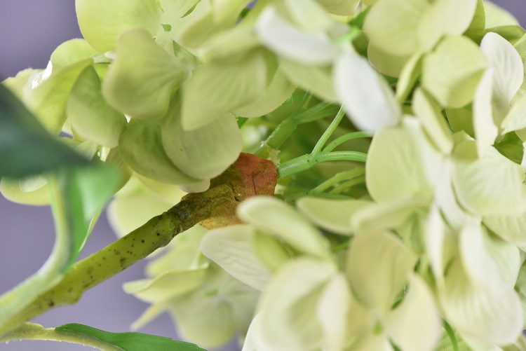 Factory supply of artificial hydrangeas, high-end hydrangea wholesale, wedding, home, hotel landscaping, main flowers, decorative artificial flowers pic 47